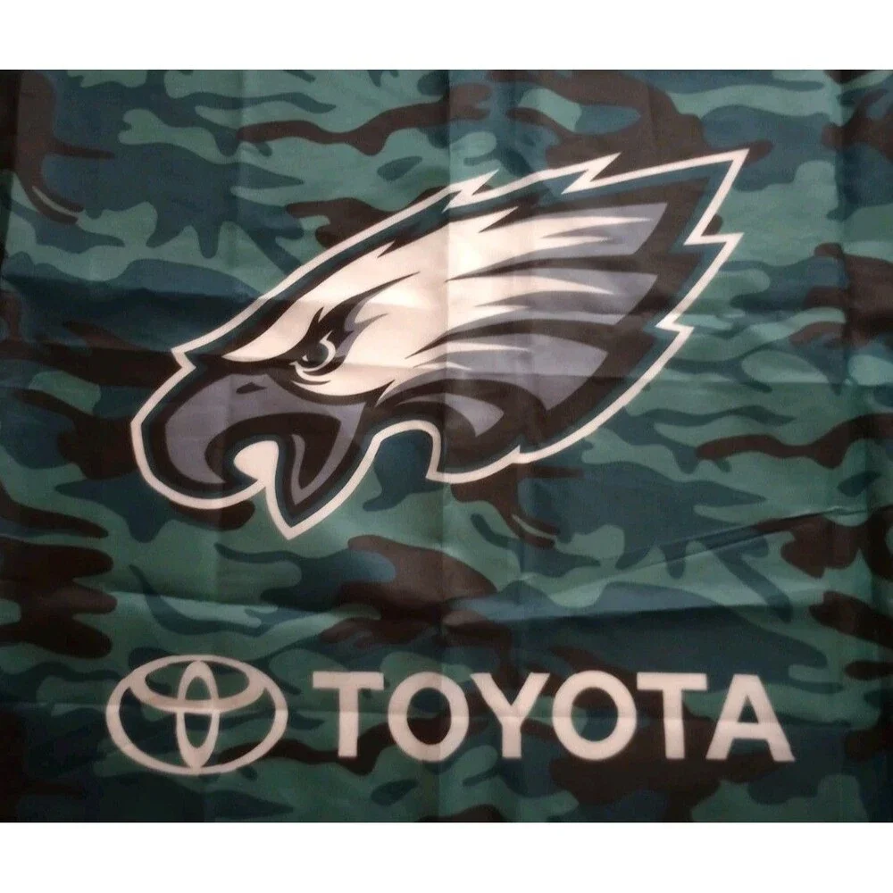 Philadelphia Eagles NFL Salute To Service Flag Toyota Stadium Promo 2018-Dallas